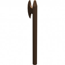 Part 3848 Brown Minifig, Weapon Halberd